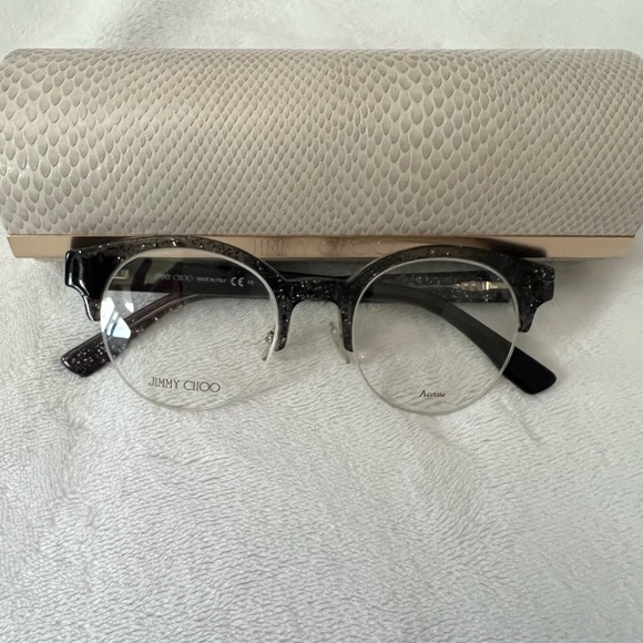 NWOT Jimmy Choo 151 glitter eyeglasses. - Picture 10 of 10